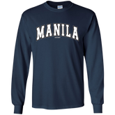 Manila Arch White CP Youth Long Sleeve T-Shirt